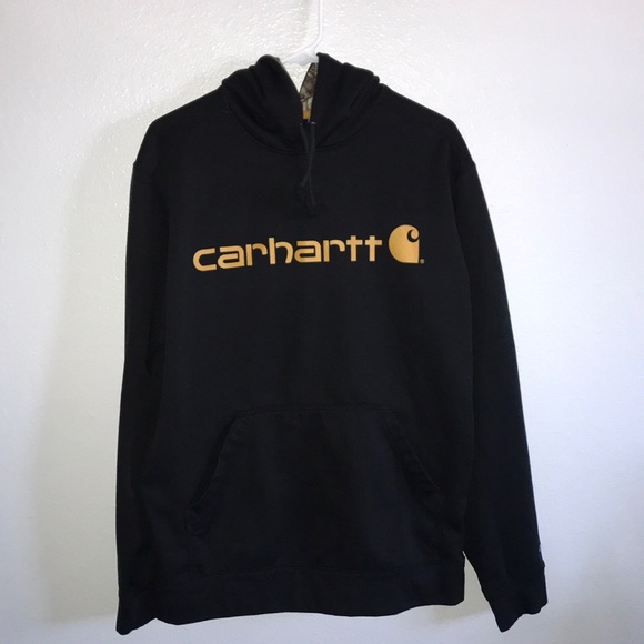 Carhartt Tops - Black and cameo Carhartt hoodie